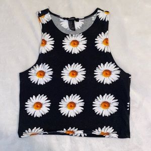 Floral crop top